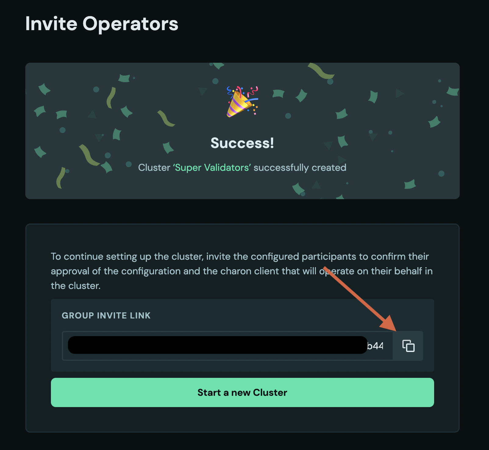 Invite Operators